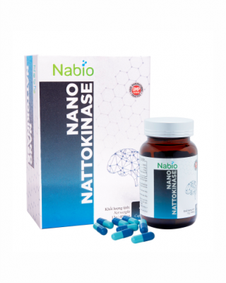 Nano Nattokinase - Hỗ trợ làm tan cục máu đông, hạn chế tắc nghẽn mạch, giúp giảm nguy cơ các bệnh lý liên quan đến cục máu đông, đột quỵ.