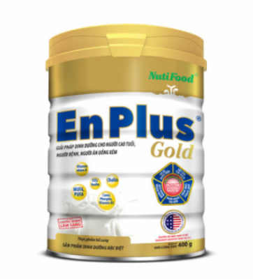 Sữa Enplus Gold 400G giải pháp dinh dưỡng cho người cao tuổi