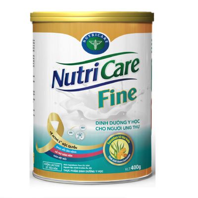 Sữa Nutricare Fine 400G tặng 3 khẩu trang vải kháng khuẩn 2 lớp & ly thủy tinh NutriCare