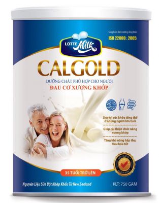 Sữa LOTTE MILK CALGOLD 750g (Sữa dưỡng chất phù hợp cho người đau xương khớp)