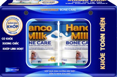Hộp quà 2 lon sữa Hancomilk bone care